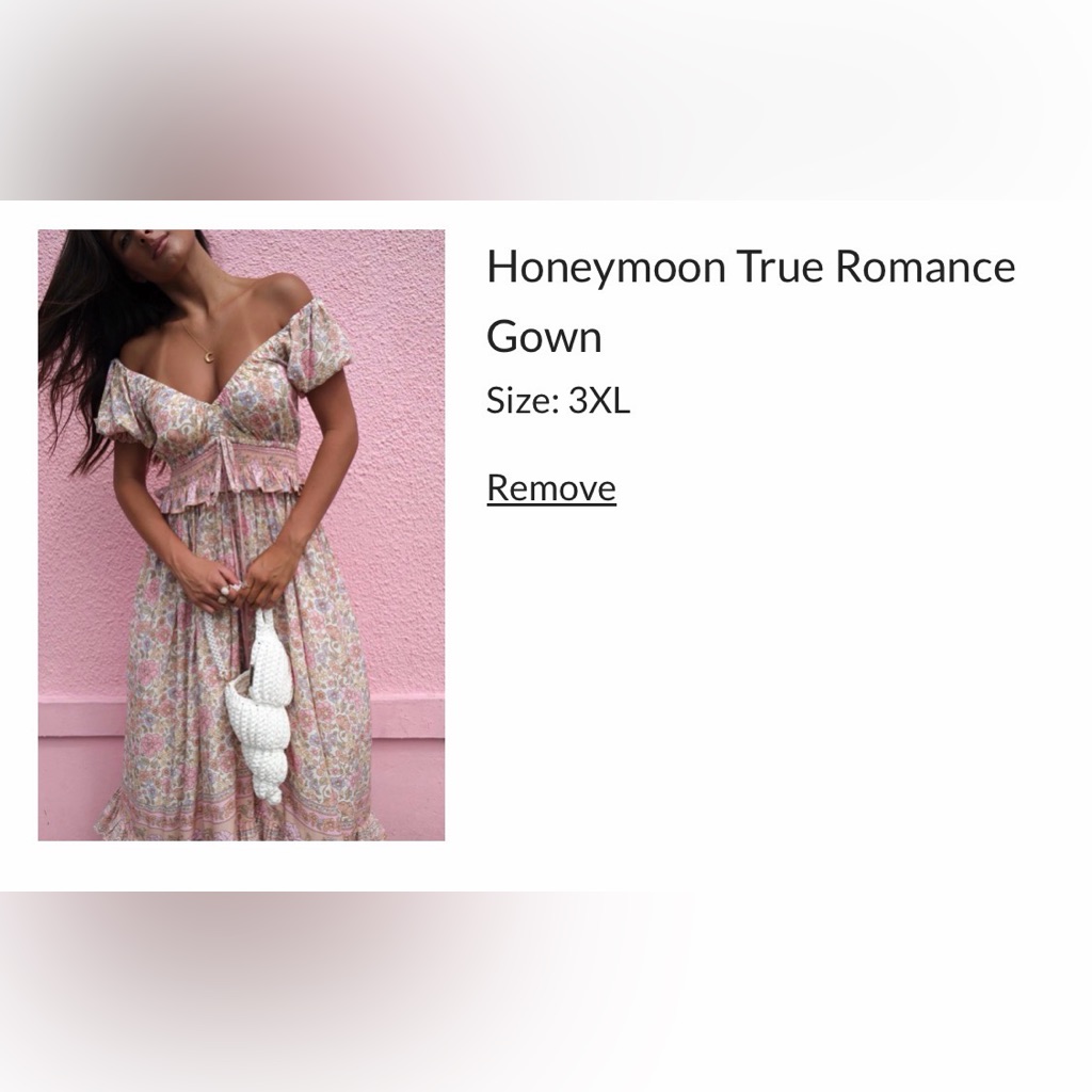 True Romance Pink Gown